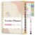 Teacher Planner 2026-2027, July 2026 – June 2027, Academic Weekly & Monthly Calendar Planner with Tabs, 8.5″ x 11″ A4 Teacher Lesson Plan Book with 7 Periods, Daily Agenda School Organizer for Teacher Student Homeschool, Bohemia