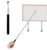 Teacher Pointer, Retractable Anti-Slip Grip, Lightweight Portable Design, Classroom Instruction Whiteboard Map Pointing Office Presentation Speech Guide Use