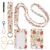 Teacher Scrunchie Lanyard Badge Pencil Apple Lanyards for Id Badges and Key