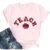 Teacher Shirt for Women Sequin Apple T Shirt Back to School Top Pink