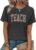 Teacher Shirts for Women: Teacher Life T-Shirt Funny Teach Graphic Tee Teaching Tops Casual Back to School Gifts