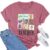 Teacher Shirts Women in My Teacher Era Shirt Kindergarten Teacher Graphic Shirts Casual Teaching Life Tee Tops