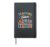 Teaching Future Leaders Groovy Retro Teacher Appreciation Hardcover Journal, Black