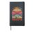 Teaching Kids Archery Hitting Hearts Instructor Retro Hardcover Journal, Black