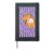Teaching My Little Dumplings Striped Teacher Back To School Hardcover Journal, Black