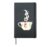 Tea from the Victorian Era with Earl Grey Hardcover Journal, Black