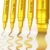 TECADA 5 Gold Paint Pens, 5 Different Tips Metallic Acrylic Paint Markers