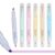 Techjob Double Line Aesthetic Highlighters 6 Pack Triple Tips No Bleed