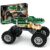 Technic Building Monster Crocodile Truck Toy for Boys and Girls, 2in1 Racing Pull Back Car Toys for Off Road Stunts, Kids Birthday Gift Idea, Great Activity for Kids (Green-Crocodile)
