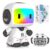 Tecpenda Robot Toys for Kids Ages 3-6, Mini Backpack Remote Control Robot with Voice Recording & Repeat, LED Light-Up Face, Music Dance, Programmable Actions, STEM Toy Gifts for3/4/5 Boys Girls