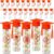 Teenyyou 25 Pcs Graduation Candy Tubes 2026 Graduation Party Favors Candy Boxes Plastic Grad Cap Jars Container with Tassels and Stickers for DIY Grad Table Party Favors (Orange)