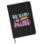 TeesAndTankYou Retro Be Kind To Your Mind 5″ x 7″ Hardbound Soft Touch Notebook Journal (Ruled, 80 Pages) Black
