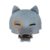 TeeTurtle Cloudheads Mystic Moon Galileo 5-Inch Stuffed Animal with Embroidered Details – Soft Cuddly Plush Toys for Kids, Teens, and Adults