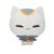 TeeTurtle Cloudheads Mystic Moon Vampurr 5-Inch Stuffed Animal with Embroidered Details – Soft Cuddly Plush Toys for Kids, Teens, and Adults