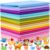 Tegeme 20 Pcs 8 x 35 in Thin Felt Sheets Soft 20 Colors Felt Sheets for Craft Fall Autumn Home Back to School Decor DIY Sewing Squares Nonwoven Patchwork Handmade Beginner-Friendly(Macaroon Series)