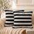 TEHALK Black Stripes Pillow Covers 18×18 Set of 2, Boho Throw Pillows Cover for Couch/Bed/Sofa/Living Room, Pillows Cover Decorative