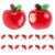 TEHAUX 20pcs Cute Fruit Shaped Push Pins for Bulletin Boards and Cork Boards, Decorative Resin and Metal Thumb Tacks with Firm Grip and Ergonomic Design, for Office Desks and Home Office