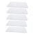TEHAUX 5pcs Double-Sided Dry Erase Whiteboard 9×12 Inch with Ruled and Blank Sides, High Density Board for Handwriting Practice, Reusable and Easy to Erase, for Classroom and Office Use
