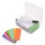 TEHAUX 60pcs Reusable Writable Magnetic Dry Erase Labels with Coated Paper and Sponge Material, Easy Replacement No Damage Installation for Classroom and Organization Use