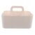 TEHAUX Plastic Caddy Organizer with Handle for Office and Workspace, Divided Sections for Stationery and Art Supplies, Portable Storage Box for Students