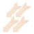 TEHAUX Unfinished Shapes for Arrow Wood DIY Crafts Wooden Cutouts 4pcs with Smooth Surface and Easy Writing, Rustic Beige Sticking for Wall Home Decor Projects
