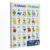 Tela Stories Spanish Alphabet Wall Hanging Decor for Nursery or Classroom, 24×32 Inches, Portrait, Rectangular, Unframed Gallery Wrapped Canvas