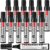 Teling 12 Pcs Jumbo Size Permanent Markers Bulk Chisel Tip Big Pens Markers Set for Industrial Use Work on Wood Metal Plastic Stone Glass