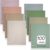 Teling 8 Pcs 1 Subject Spiral Notebook for Work College Ruled 8 x 10 1/2 Inch Spiral Journal Notebook 3 Hole Punched Paper Easy Tear Line 100 Sheets Office Study Supplies (Morandi Color)