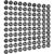 Tellegloww 1-100 Back to School Magnetic Numbers 0.98″ Glass Magnets Number for Whiteboard Dry Erase Boards Classroom Round Refrigerator Magnets for Home Office(Black)