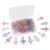 Temiary 48 Pcs Cross Paper Clips with Clear Box, Bible Study Paperclips