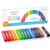 Tempera Paint Sticks, 15 Colors Solid Tempera Paint for Kids, Super Quick-drying, Washable, Works Great on Paper Wood Glass Ceramic Canvas