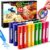 Tempera Paint Sticks,24 Colors Washable Paint for Kids,Painting Supplies For Classroom School Students,No Mess,Quick Drying,No-Toxic,Works Great on Paper,Wood,Glass,Ceramic,Canvas