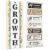 Tenare Mindset Posters Bulletin Board Set Motivational Change Your Mindset Posters Positive Sayings Inspirational Classroom Decoration for Teacher Students School (Eucalyptus)