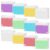 Tenceur 12 Pcs Index Card Case 3″ x 5″ Index Card Holder with Colorful Tab Dividers Plastic Flash Card Organizer Notecard Box for Storing Recipe Cards Office School