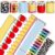 Tenceur 98.5 ft Crayon Bulletin Board Borders Classroom Decoration 6 Rolls Classroom Borders Set Scalloped Bulletin Board Trim for Back to School Office Home Chalkboard Wall