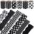 Tenceur 98.5 ft Polka Dots Bulletin Board Borders Classroom Decoration 6 Rolls Classroom Borders Set Scalloped Bulletin Board Trim for Back to School Office Home Chalkboard Wall
