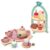 Tender Leaf Toys Afternoon Tea Party Bundle – Wooden Birdie Teapot, Cups & 2-Tier Pastry Tower Set for Kids Pretend Play Kitchen, Montessori Social & Imaginative Development Toy, Age 3+