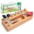 TenFans Montessori Busy Board for Toddlers 3-5 Years, Wooden Screwdriver Activity Board, Fine Motor Skills & Sensory Development Toy, Preschool Learning & Travel​​