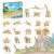 Tenhorses Dinosaur Party Favors for Kids, 24 Dinosaurs Fossil Building Sets,Dinosaur Toys, Party Favors for Kids 4-8, Easter,Christmas, Birthday Gift for Dinosaur & Fossil Enthusiasts(795PCS)