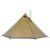 Tent Tipi with Stove Hole & – Spacious Outdoor Camping Teepee for 2-4 People – Ideal Family Tent for Backyard & Adventure Trips