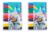 TerCasa 998702-1 Textile Marker Sets 2 x 10 for Painting Fabric, 20 Fabric Colouring Pens in Case, Textile Pens with Line Width from 2 to 5 mm, 20 Textile Colouring Pens in 10 Different Colours