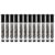 Tertioi 12X Recyclable Oil Markers with Ergonomic Design for Glass Metal Wood and Others Liquid Toner Marker