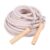 Teruyol Long Jump Rope for Rope Wooden Handle Multipurpose Training Skipping Rope for Sports Exercise Kids Adults Teens, 3m