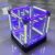 Teseracto Cubo, Cubo 4d Cube, Cubo Effect 4d, Cubo Effect Infinito 4d Con Luz LED, 3D LED 360 Hologram Sphere, Infinite Dimension Lamp, Infinite Dimension Lamp, Infinite Mirror Light，C