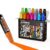 tesrhino 14 Colors Jumbo Acrylic Paint Markers, 15mm Wide Tip Poster Pens