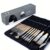 TesRhino 25 Pcs Professional Paint Brush Set, Synthetic Nylon Art Supplies