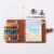 tesrhino Watercolor Travel Sketchbook Set 36 Color Paint Kit and 100 Percent Cotton Cold Press Art Journal with Dual Tip Brush Plein Air Supplies