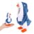 TEUSOPN 7 inch Desk Goose Outfits, Desk Goose Outfits for Magnetic Geese Statue Porch Costume Funny Gift Table Decor Accessory (Shark)