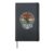 Texas 1845 Vintage horse silhouette Cowboy and Rodeo Fan Hardcover Journal, Black