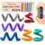 Textured Silicone Fidget Sticks 6 Pack Quiet Desk Toys for Adults Kids